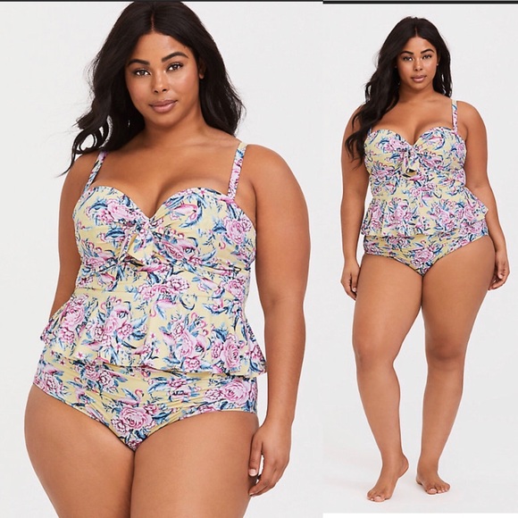 torrid flamingo swimsuit
